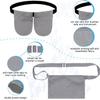2 Pack Mastectomy Drainage Pouch With Shower Bag Adjustable Mastectomy Drain Holder Waist Belt Breast Drainage Carrier For Mastectomy Breast Reduction Augmentation Recovery Support, C view 3