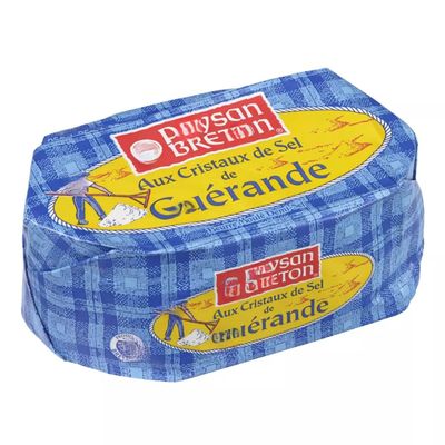 Paysan Breton Butter with Guerande salt 250g - pack of 4