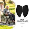 AUTSUPPL Wheelchair Side Guards Pair Lightweight Design Windproof Clothing Guard for Wheelchair Protection Easy Installation Durable ABS Material view 3