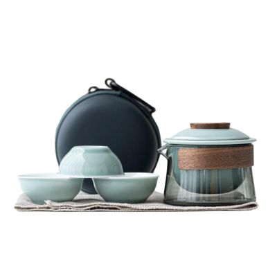 Travel Tea Set Outdoor Portable Quik Cup-Grey -200ml