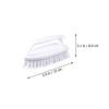 DOITOOL 2pcs Multi Use Plastic Shoe Cleaning Brush Set Lightweight and Comfortable to Hold for Home and Travel Use view 4