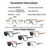 LXHGVKHJ Anti Fatigue Multifocal Photochromic Reading Glasses, Blue Light Blocking Reading Glasses for Men Women, Lightweight Material Unbreakable for Phone Use Gaming Reading view 4