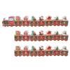 UPKOCH Fillable Advent Calendar Candy Box Set with Train-shaped Paper Design, Lightweight Portable Present Packaging Featuring Versatile Storage Compartments for Holiday Countdown view 1