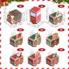 UPKOCH Fillable Advent Calendar Candy Box Set with Train-shaped Paper Design, Lightweight Portable Present Packaging Featuring Versatile Storage Compartments for Holiday Countdown view 2