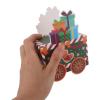 UPKOCH Fillable Advent Calendar Candy Box Set with Train-shaped Paper Design, Lightweight Portable Present Packaging Featuring Versatile Storage Compartments for Holiday Countdown view 4