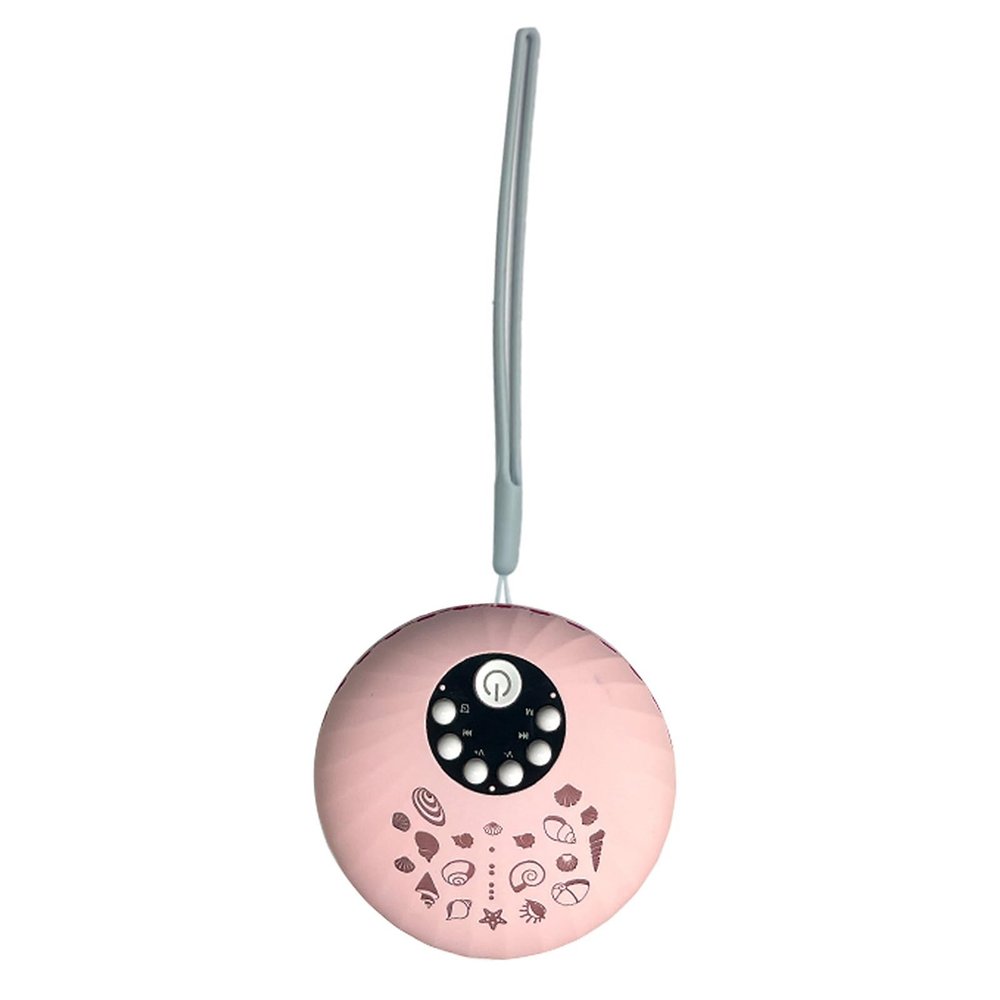 Infant White Features Relaxing Nature Sounds and Soft Night Light ABS Texture for Peaceful Portable Sound Machine