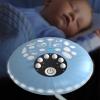 Infant White Features Relaxing Nature Sounds and Soft Night Light ABS Texture for Peaceful Portable Sound Machine view 4
