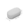 VILLFUL Soft Bristle Fabric and Shoe Cleaning Brush, Laundry Scrub Brush for Household Clothes and Bathtub Use, White Plastic view 2