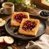 Fakhri Apple & Blackberry Crumble Danish Pastries 2 Pack | Buttery Flaky Pastry with Sweet Apple & Blackberry Filling view 1