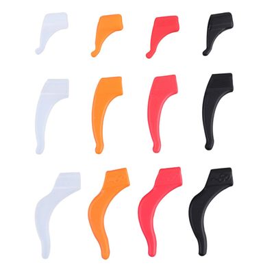 Hoement Flexible Silicone Non-slip Ear Hook Kit and Eyeglass Sleeve Pairs with Lightweight Material for during Hunting and Graduation Week