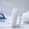 NUOBESTY Shoe Cleaning Brush Supple Bristles Brush 2Pcs Plastic for Travel Bathroom Use view 4