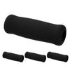 Levemolo Cane Handle Grip Replacement Foam Pads 4pcs Black Sponge Anti-Slip Covers for Walking Cane and Crutch in Daily Walking Support view 1