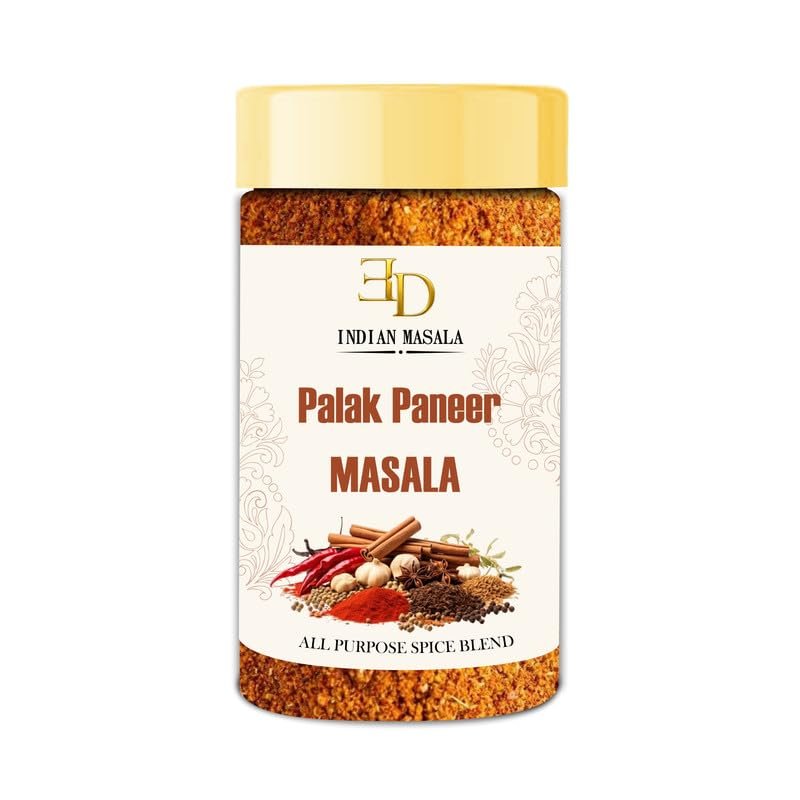 EDZZEL Palak Paneer Masala Seasoning Blend | Spice Mix for Spinach & Cottage Cheese Dishes | Everyday Cooking | Flavorful Kitchen Blend | Spice & Seasoning Gifts