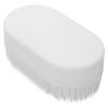 IMUSINICE Scrubbing Brush for Laundry and Shoes, Portable Plastic Brush with Soft Bristles, Suitable for Household Stain Cleaning on Clothes and Bathtubs, White view 1