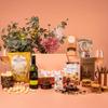 The Sweet Treat Gift Hamper Luxury Magnetic Box with Furniss Gingerbread, Monty Bojangles Truffles & Choice of Drink Gourmet Gift Set (Award Winning White Wine) view 1