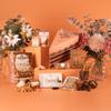 The Sweetest Slice Birthday Gift Hamper Cake Slice Shaped Box with Whitakers Chocolates, Yorkshire Flapjack & Mixed Nuts Novelty Birthday Gift Set view 1