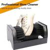 Outdoor Boot Scraper, Heavy Duty Shoe Brush, Floor Mount Shoe Scraper, Mud, Dirt & Snow Shoes Remover, Mud Remover Shoe Scraper Cleaner, All-Weather Foot Cleaner Compact Outdoor Scrubber view 2