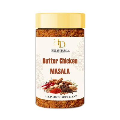 EDZZEL Butter Chicken Masala Seasoning Blend for Rich Indian Style Cooking | Flavorful Spice Mix for Curry, Gravy, Marinade, Roasting & Everyday Kitchen Recipes | Spice & Seasoning Gifts