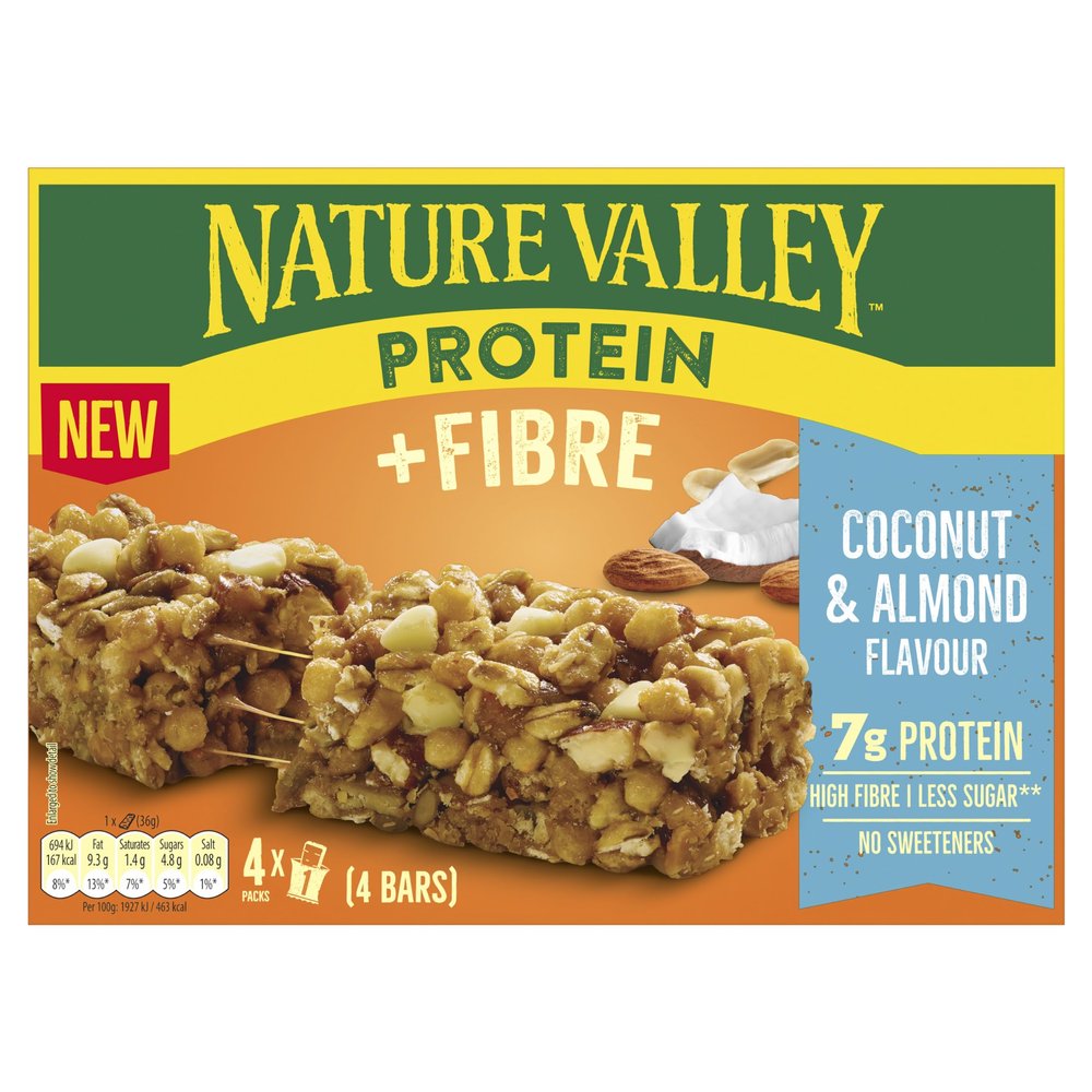 Nature Valley PROTEIN COCONUT AND ALMOND 4X36G