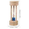 JOINPAYA Toothbrush Timer 2 Minute Sand Timer with Beautiful Appearance and Portable Size for Brushing Sessions view 2