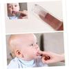 Levemolo 2pcs Finger Toothbrush Set for Infants with Silicone Material, Finger Glove Design for Oral Massage and Teeth Cleaning, Oral Massager for Teething Care view 3