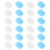 PRETYZOOM 24pcs Supple Silicone for Sleeping and High-Speed Trains, Comfortable Noise Reduction Ear Protection, Prevents Tinnitus, for Family and Friends view 1