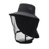 EDvkrgqx Outdoor Mosquito Net Hat, Unisex Foldable Mosquito Hat With Hidden Net Visor Bucket Face Neck ion Multicolor(Dark Blue) view 2