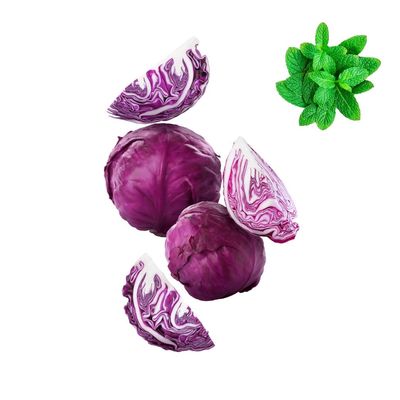 Cabbage Red 2.5kg | Fresh Mint Included