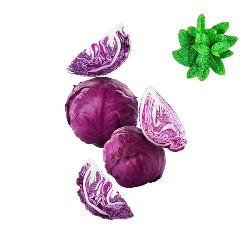 Cabbage Red 2.5kg | Fresh Mint Included