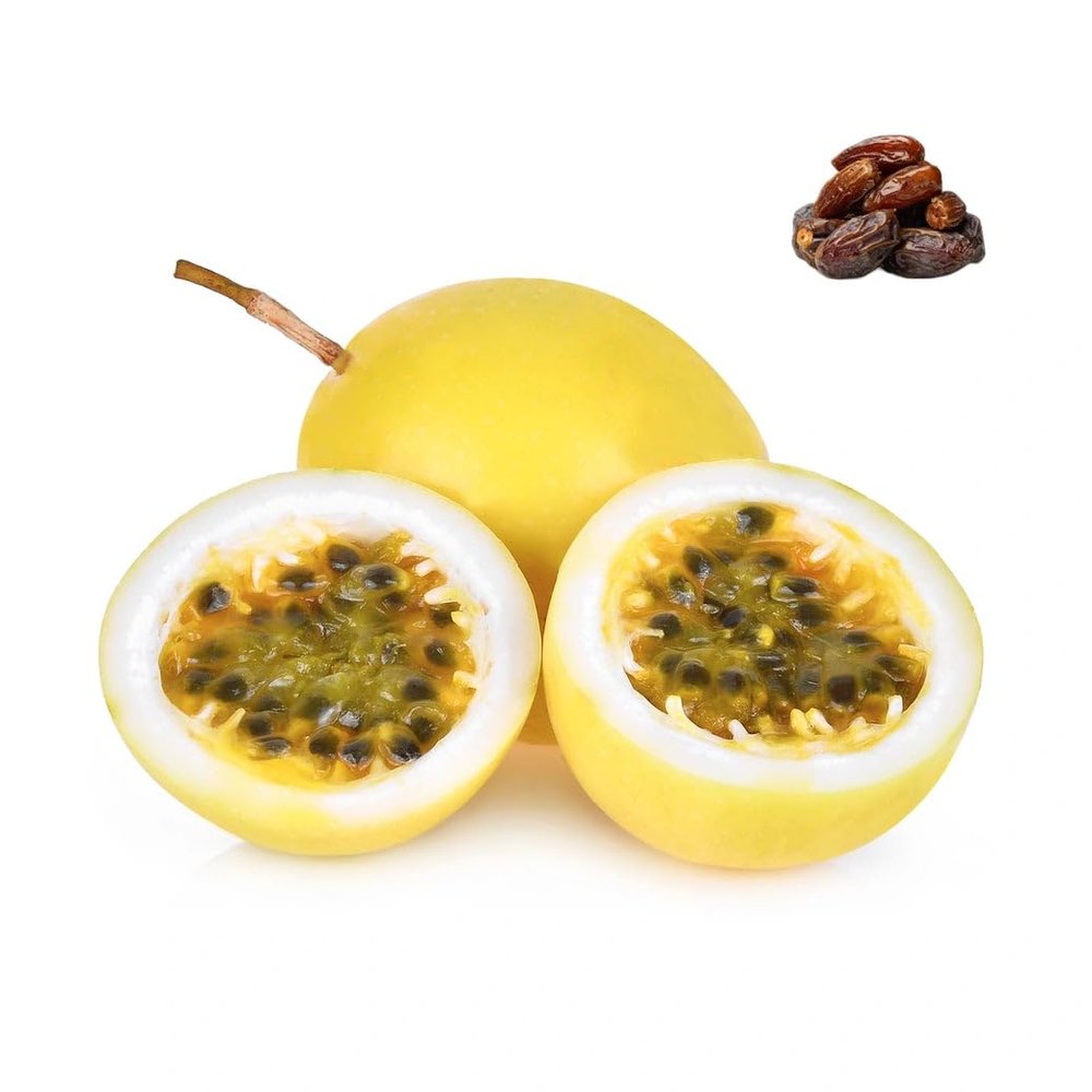 Yellow Passion Fruit 1 kg -/+10% | Fresh Dates Included