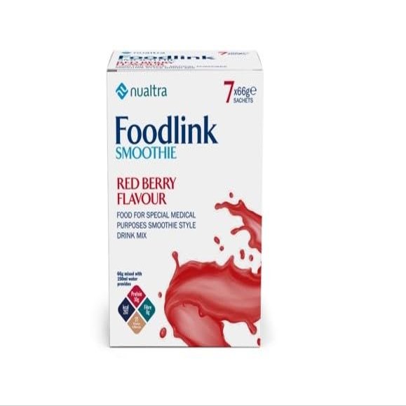 Food Link Smoothie 7x66g and Starter pack 4x66g (7x66g, Red Berry)