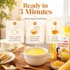 Yam Pumpkin Corn Porridge, 500g Instant Corn Porridge, Individually Packed Easy To Brew Breakfast Porridge view 3