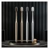 Soft Toothbrush Men Women Adult Gold Silver Brushes Elegance Gentle Toothbrushes(2pcs SB) view 4