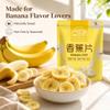 Crispy Natural Banana Chips Snacks, 100g X 5 Bags, Dehydrated Fruit Slices, Non-Fried, Vegan, Gluten-Free, Perfect For Office, Travel & Gifting view 3