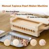 Qlbnxks 15/19/22mm Tapioca Pearls DIY Tools Pearl Ball Making Machine for Milk Tea Shop and Home Kitchen(Size:15mm) view 3