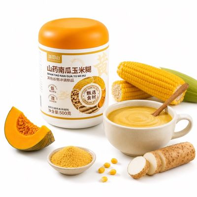 Yam Pumpkin Corn Porridge 500g Instant Breakfast Cereal Easy Prepare Healthy Meal Replacement