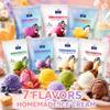 DIY Ice Cream Powder Mix - 7 Flavors, 100g Pack For Homemade Soft/Hard Scoopable, Easy To Use view 2
