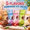 5 Flavors Ice Cream Powder Mix 40g Pack, Homemade No Machine Needed, Easy DIY Smooth Creamy Dessert Kit For Beginners view 2