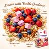 500g Yogurt Granola Cereal With Real Fruit Chunks & Nuts Baked Muesli Breakfast Snack Healthy Crunchy Non-Fried view 2