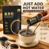 245g Black Sesame Paste Powder With Walnut Yam Mulberry - Instant Breakfast Cereal Meal Replacement, 5 Ingredients (7 Packets) view 4