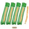 5 Pcs Natural Miswak Toothbrush Set, Traditional Hand-Made Root Stick for Teeth Cleaning, Portable Teeth Cleaning Stick for Healthy Gums and Fresh Breath, Oral Care for Travel view 2