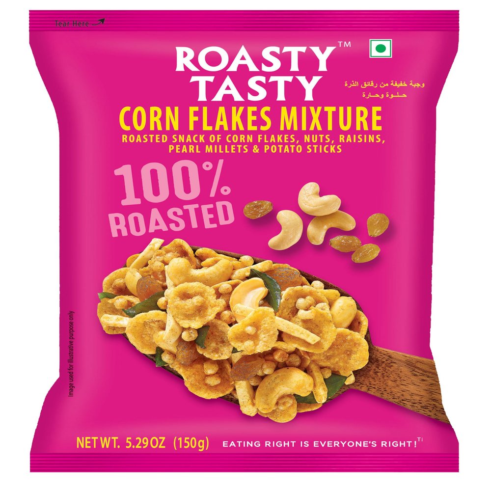 Roasty Tasty Corn Flakes Mixture, 150g