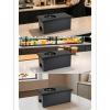 Qianly Countertop Cup Washer Compact Countertop Drinkware Rinser Matte Black for Bartenders, Baristas, Tea Bar, Coffee Bar, Home Kitchen, Black, Rectangular view 4