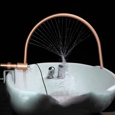 Head Spa Equipment Hair Salon Water Circulation Rack, Head Spa Waterfall Equipment, Salon Style Scalp Care Frame