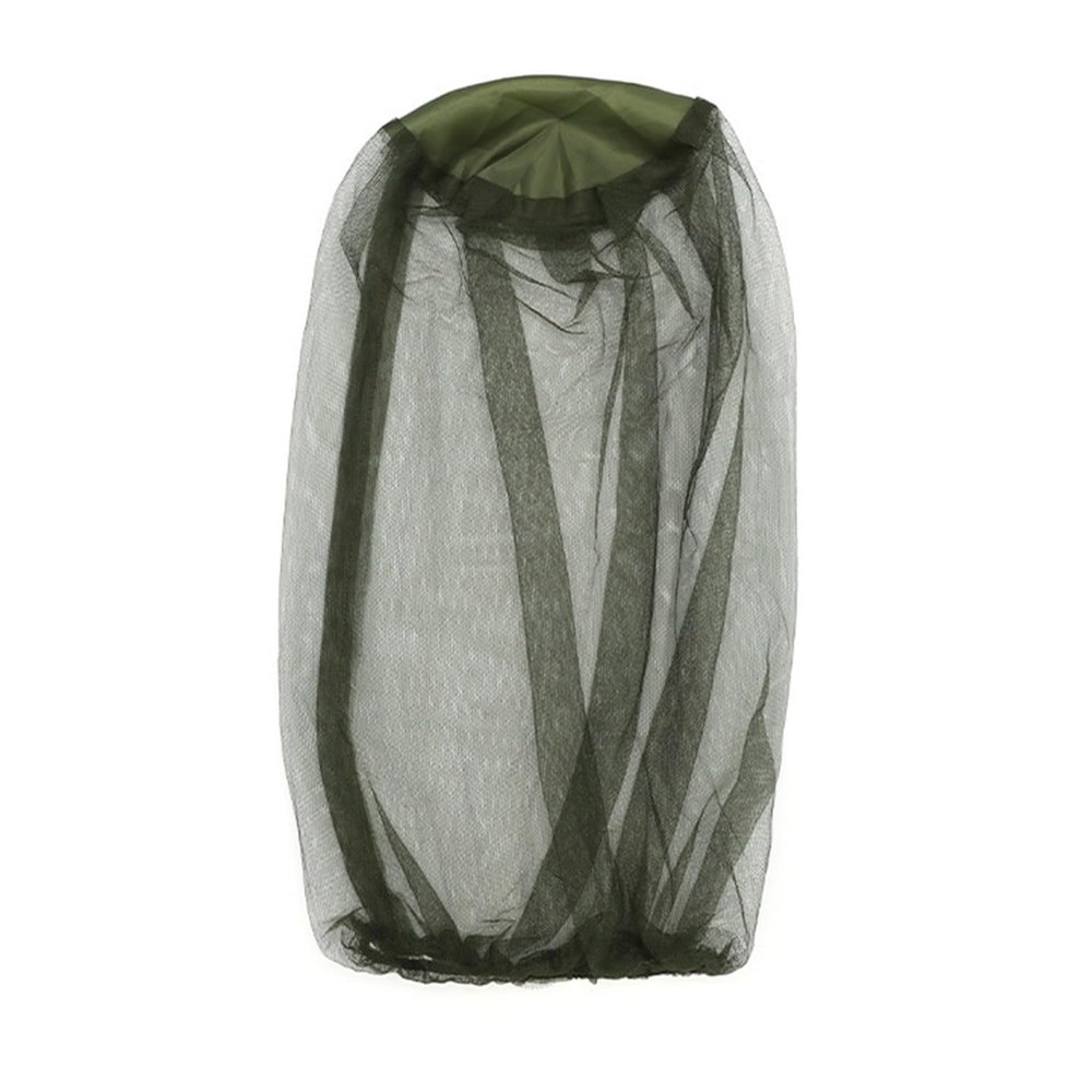matumou Outdoor Head Net, Fly Face Net for Men Women, Large Fine Mesh Face Netting for Camping, Hiking, Fishing