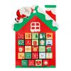 24 Day Christmas Countdowns Snowman House Hanging Calendars Recyclable Paper Component Festive Homes Decors for Family Use Christmas Daily Surprise Calendars Decors view 1