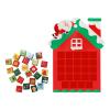 24 Day Christmas Countdowns Snowman House Hanging Calendars Recyclable Paper Component Festive Homes Decors for Family Use Christmas Daily Surprise Calendars Decors view 3