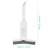 Kichvoe Mini Handheld Sponge Mop for Desktop and Toilet Cleaning, Easy to Operate with Plastic Handle, Portable White Sponge Mop, for Small Area Mopping view 2