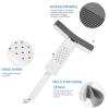Kichvoe Mini Handheld Sponge Mop for Desktop and Toilet Cleaning, Easy to Operate with Plastic Handle, Portable White Sponge Mop, for Small Area Mopping view 3