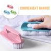HOMOCONO 3pcs Shoe Washing Brush Set with Soft Bristles Lightweight Pp Material and Easy to Grip Handle for Handheld Scrubbing Shoes and Clothes at Home view 3